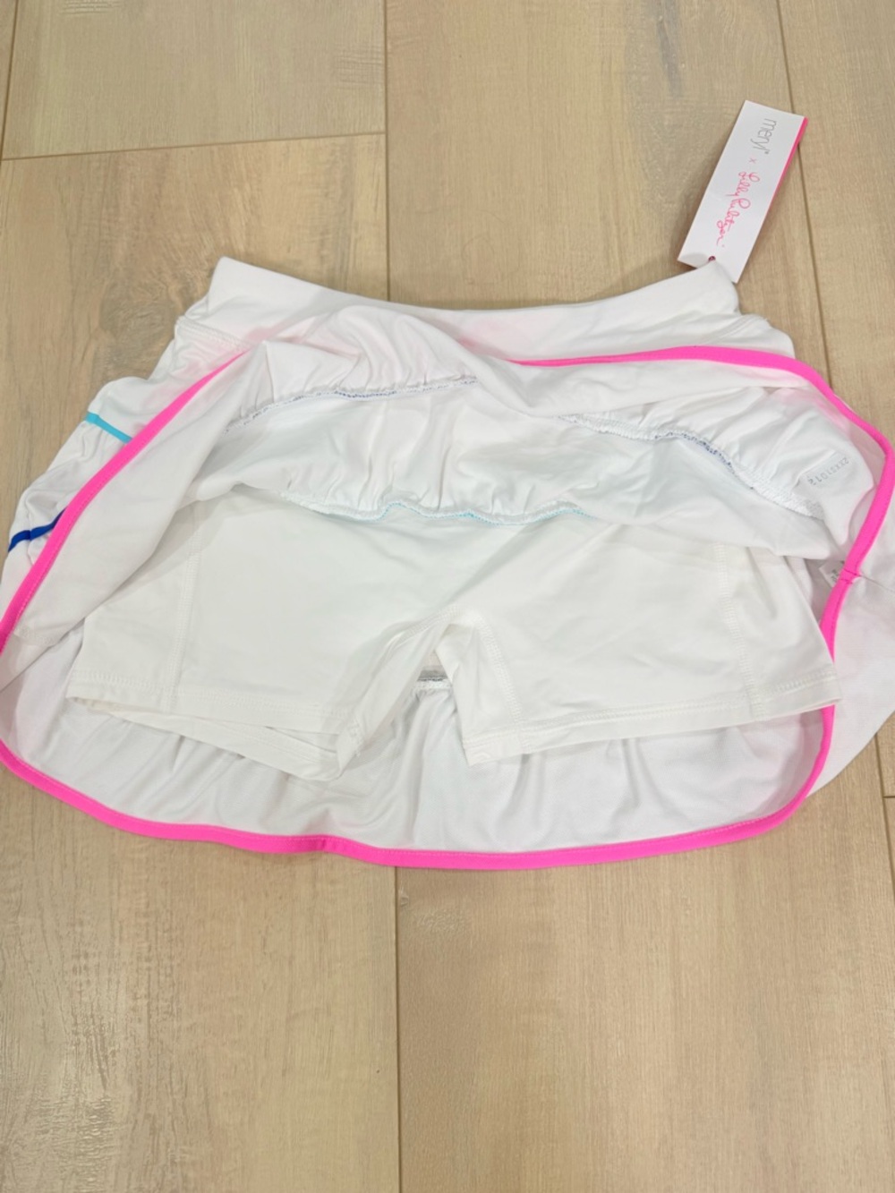 Lilly Pulitzer White Luxletic Athletic Skort - Picture 6 of 6